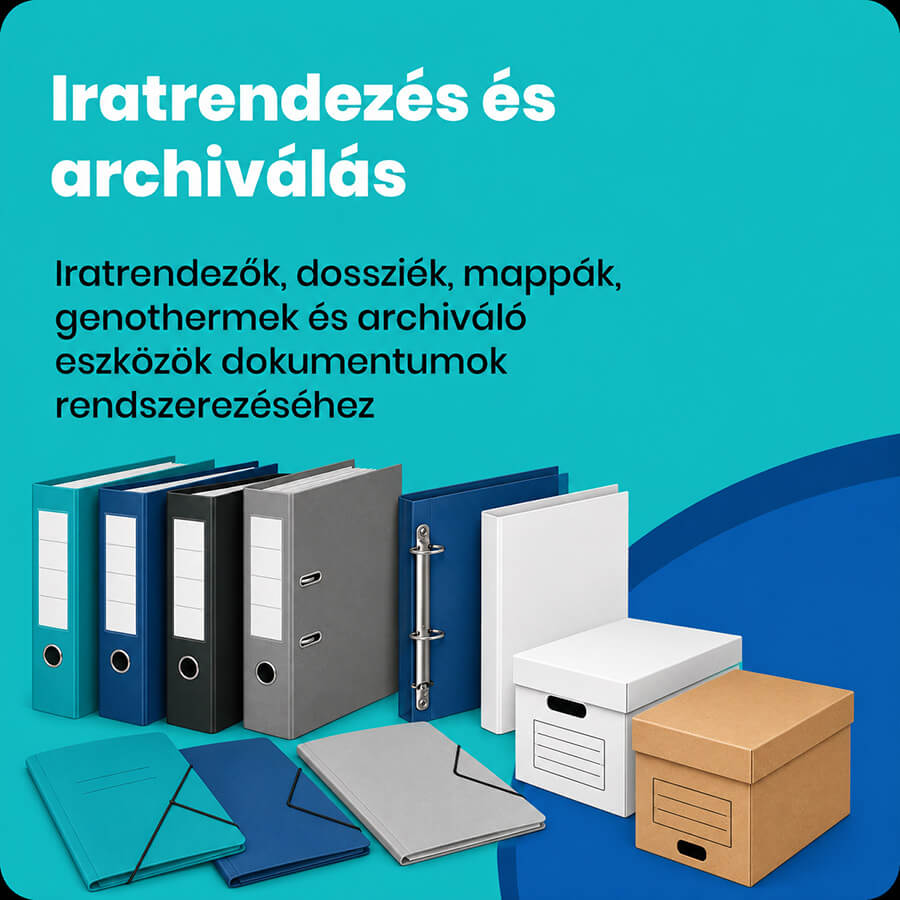 Iratrendezés és archiválás irodai dokumentumokhoz